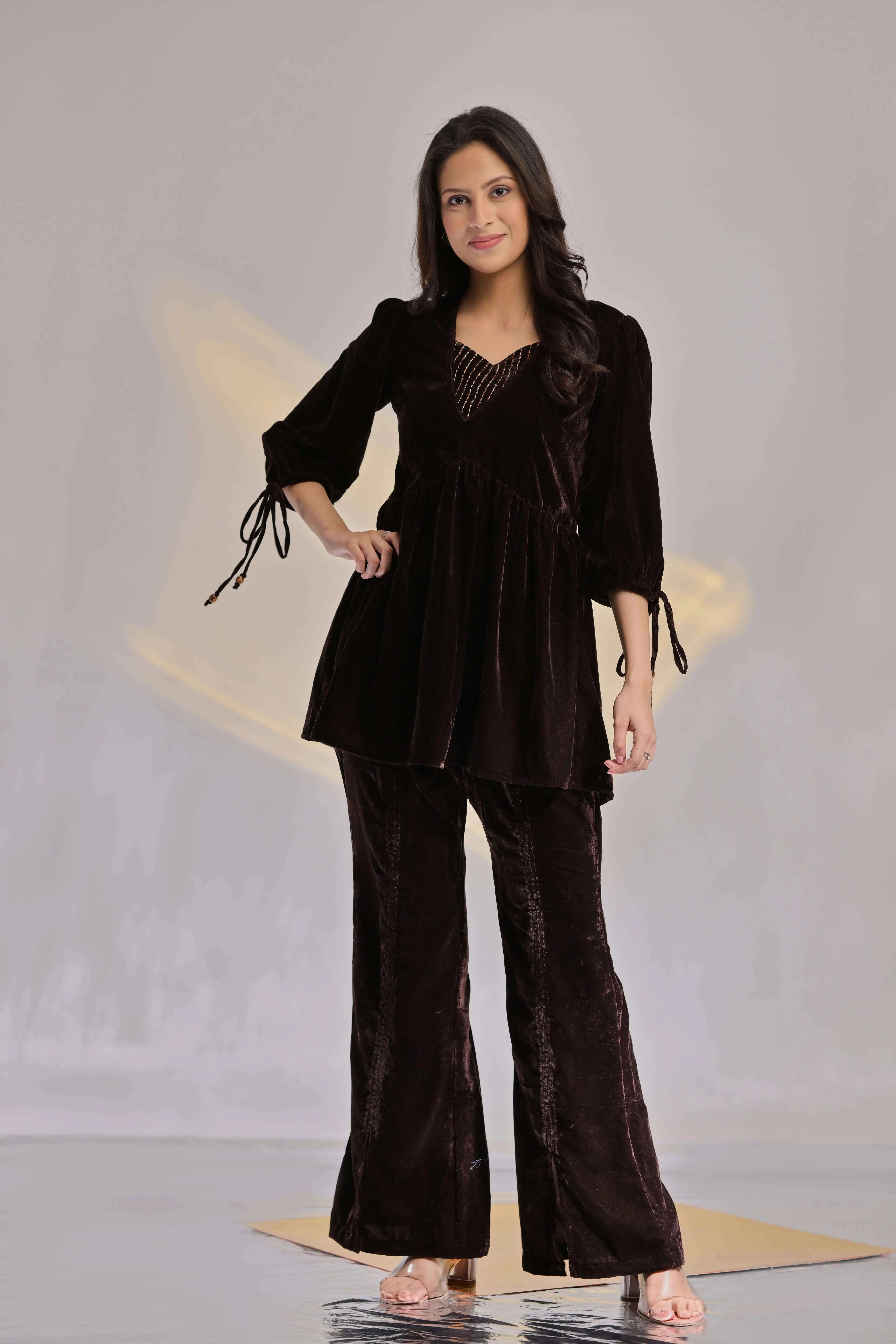 Designer Coat Set 1 by Parnika India