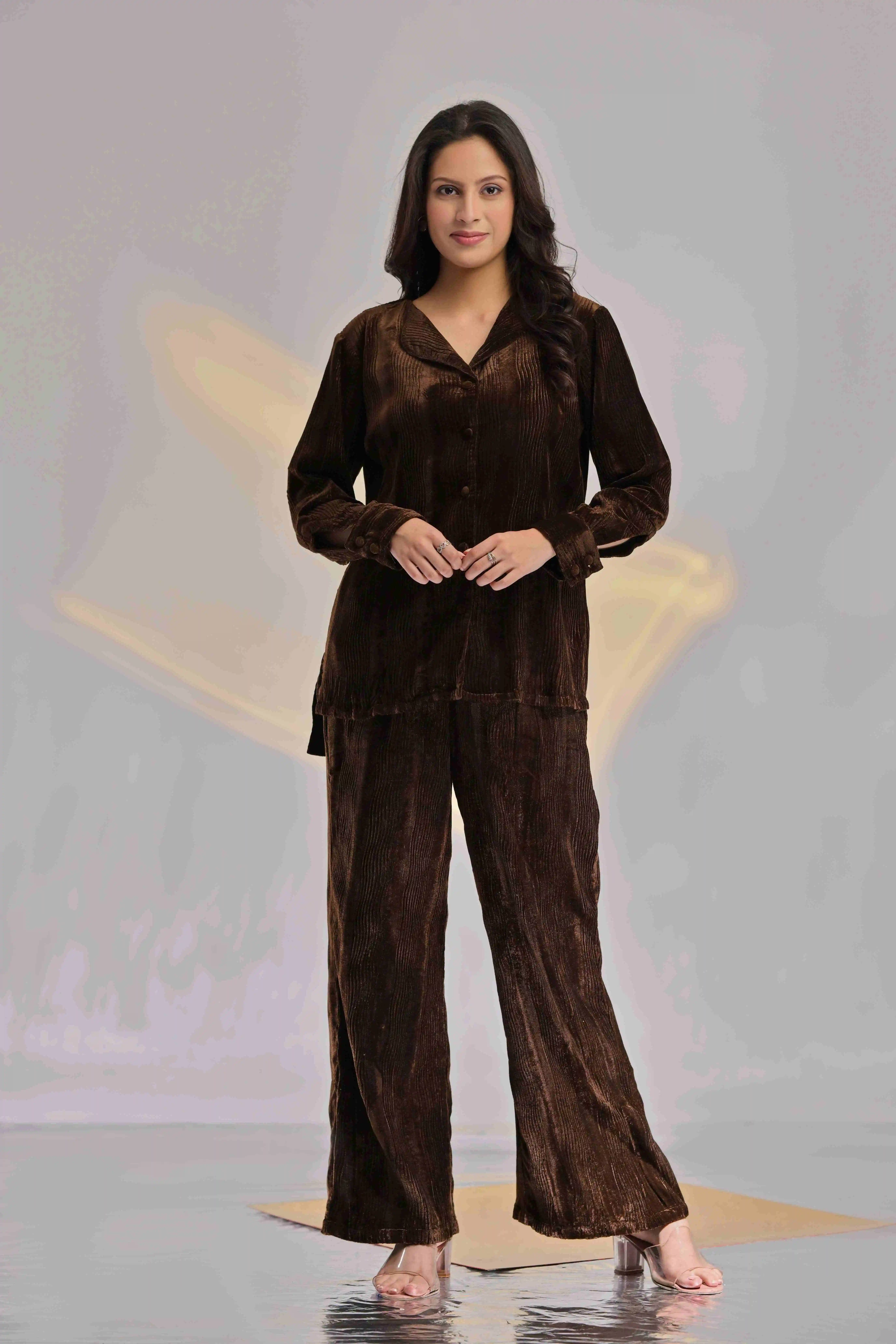 Designer Coat Set 3 by Parnika India