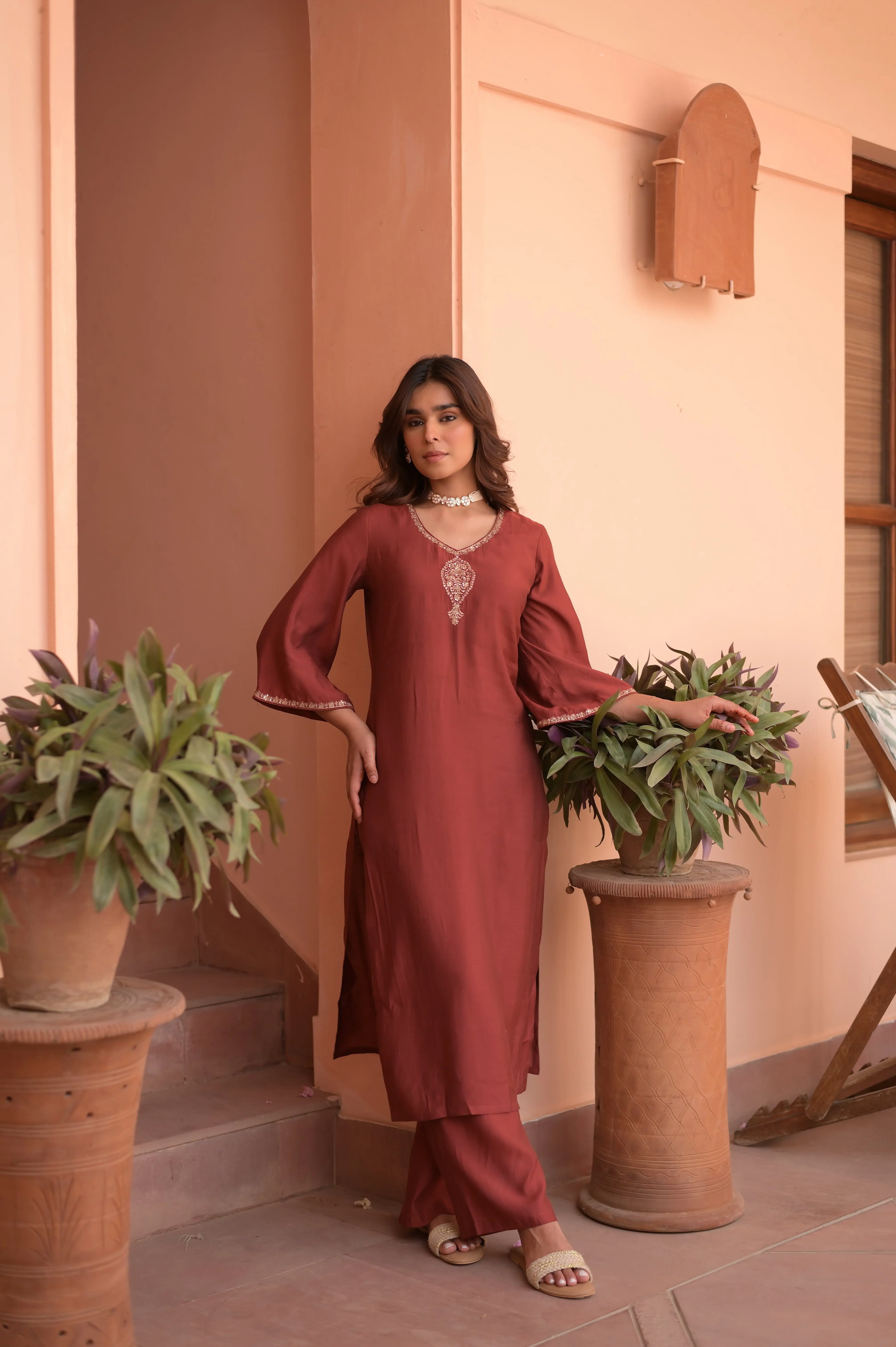 Designer Ethnic Kurta Set 1 by Parnika India