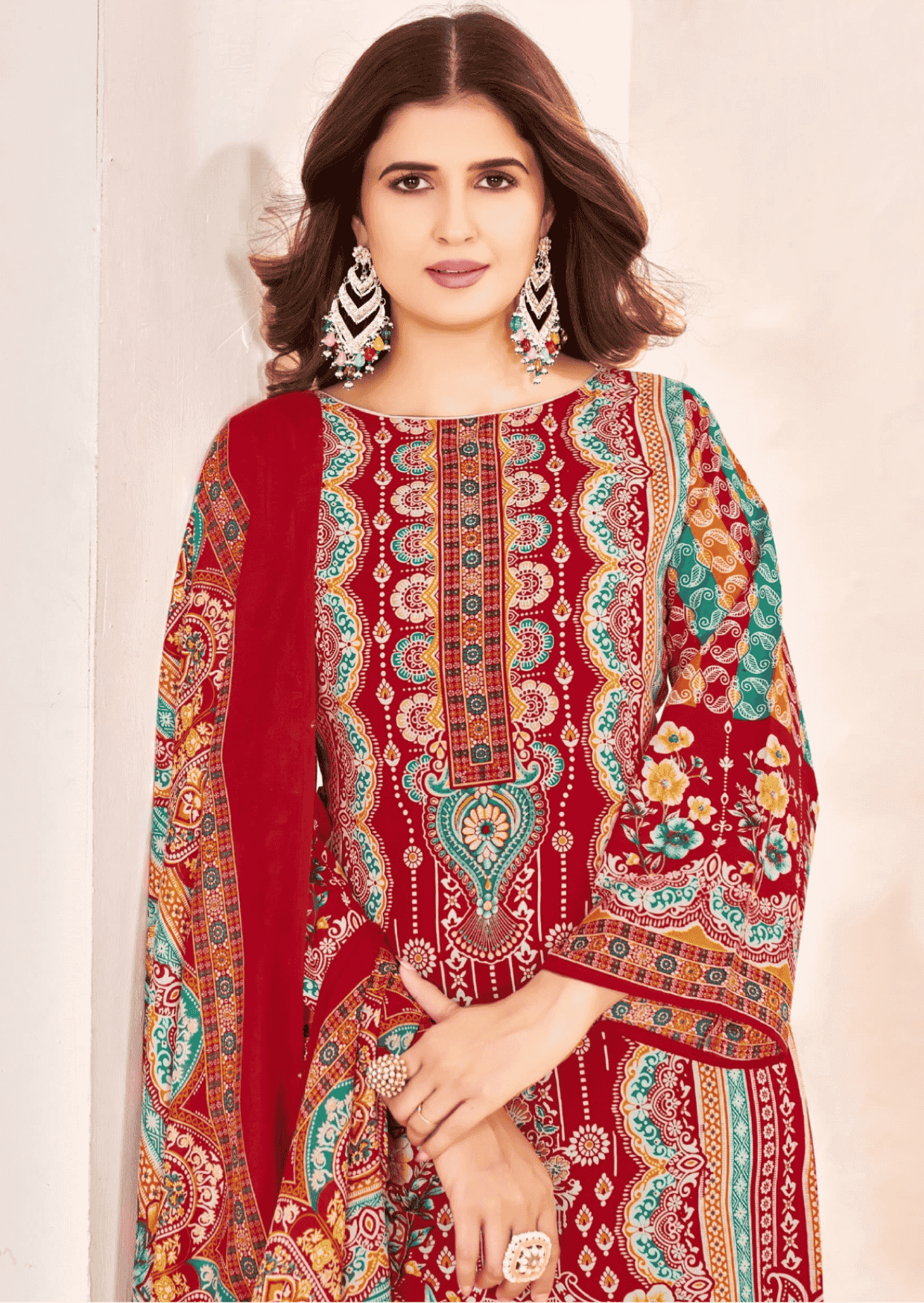 Premium Embroidered Pakistani Suit 2 by Parnika India