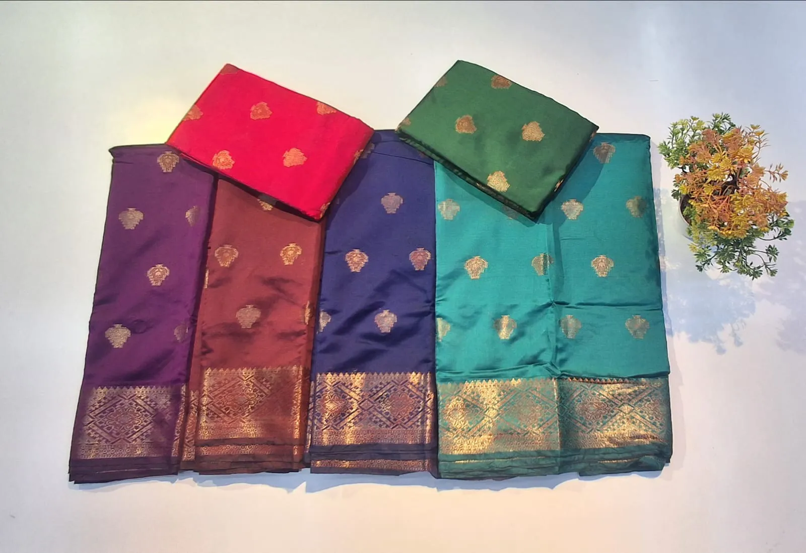 Luxurious Traditional Silk Saree 2 by Parnika India